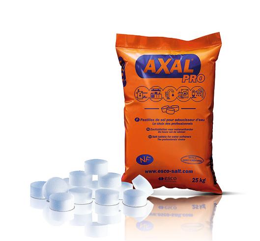 Соль таблетированная AXAL PRO для водоумягчения